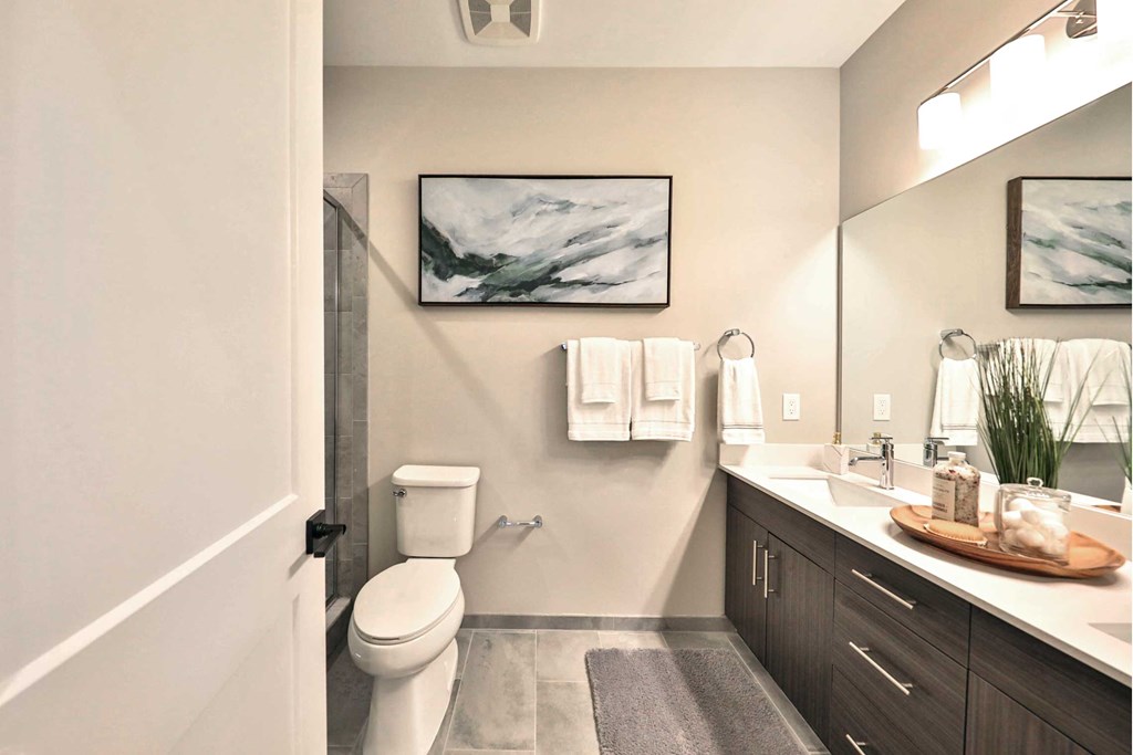 a bathroom with a toilet and a sink