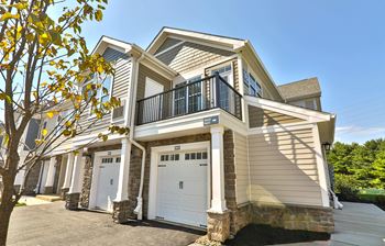 Garage Apartments Feature Single-Bay Garage with Direct Walk-Up Access to Unit