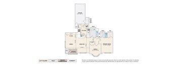 The Braxton (A-EXT) garage apartment floor plan with 2 bedrooms, 2 baths, a patio/balcony, and a 1-car garage