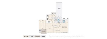 The Braxton (A-INT-ALT) garage apartment floor plan with 2 bedrooms, 2 baths, a patio/balcony, and a 1-car garage