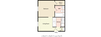 Shoreview1Bd 1Bth 550F