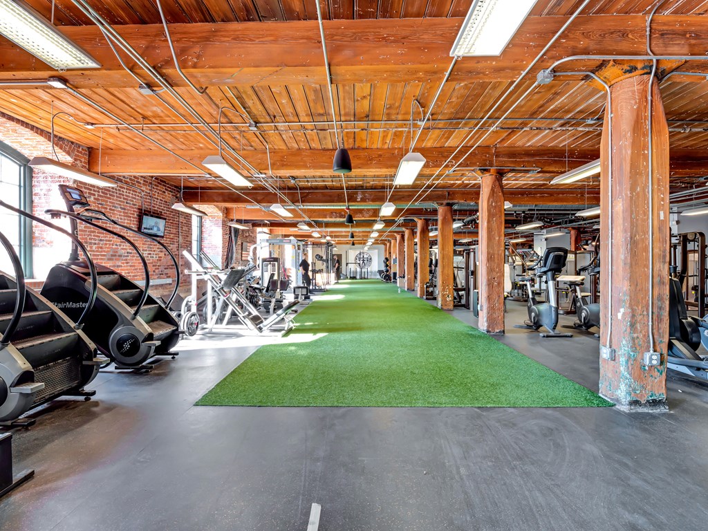 the gym at the colony