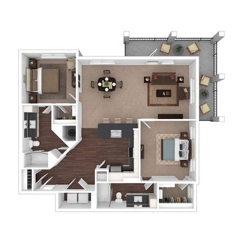 bedroom floor plan an in 2d