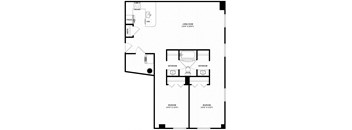 2 Bedroom, 1.5 Bath