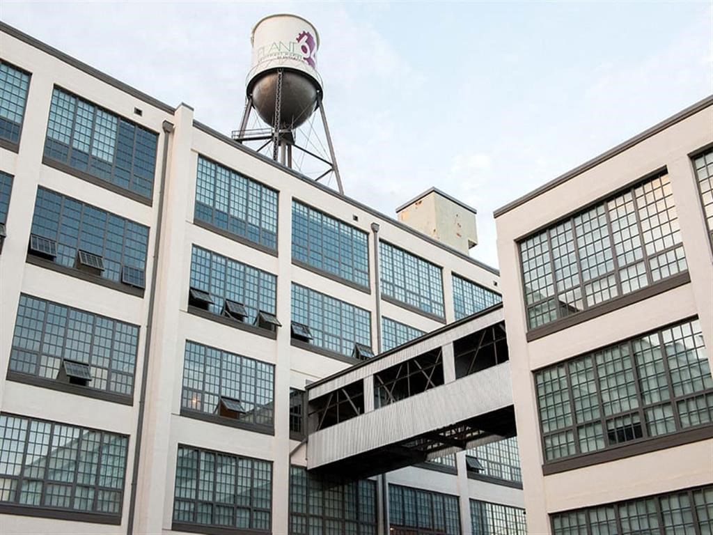a water tower on top of a building