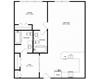 1 Bed, 2 Baths