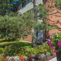 a house with a garden in front of it