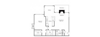 A2 - 788 sq. ft.