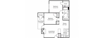 B1R - 950 sq. ft.