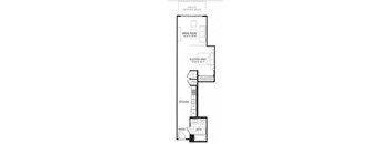 an image of a floor plan of a small house