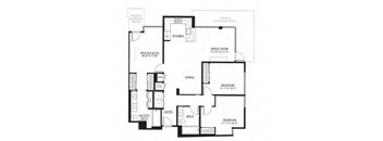 the floor plan of the second level of the house showing the various bedrooms and bathrooms