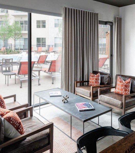 Spacious walk in closet