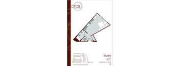 a floor plan of a bedroom apartment