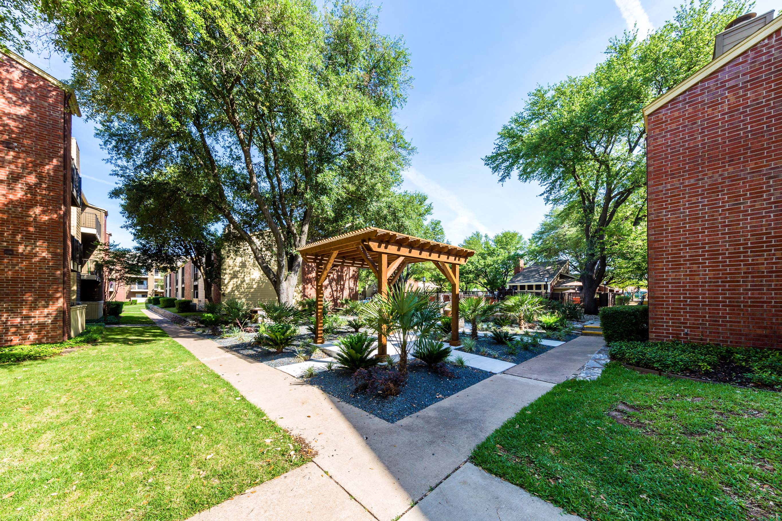 Plenty of green space