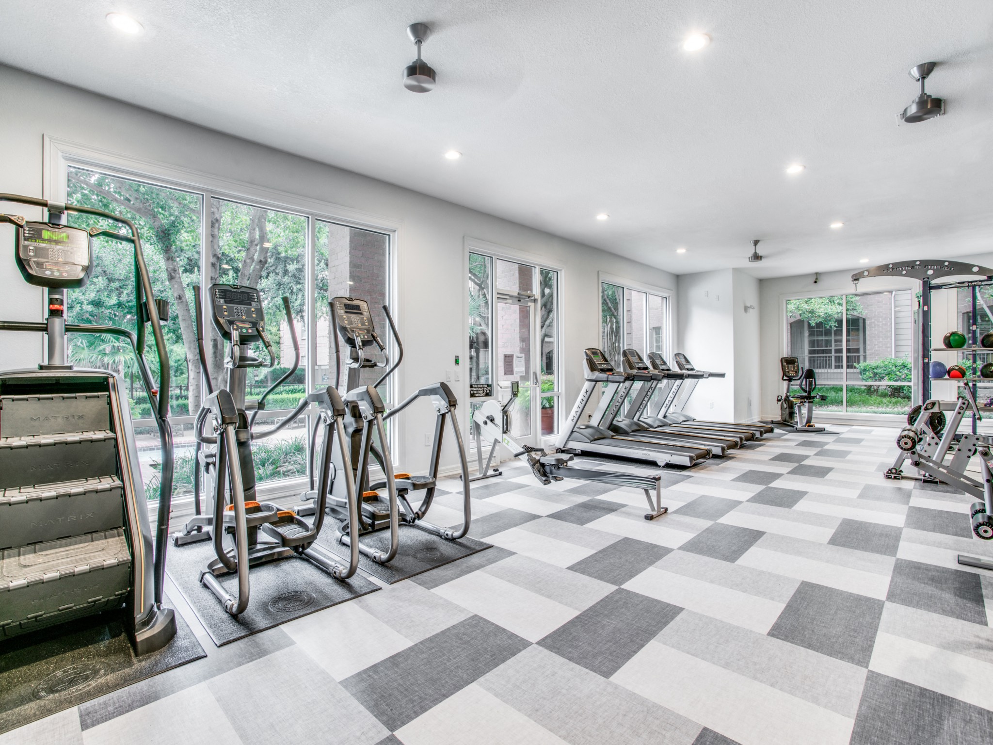 churchill on the park fitness center