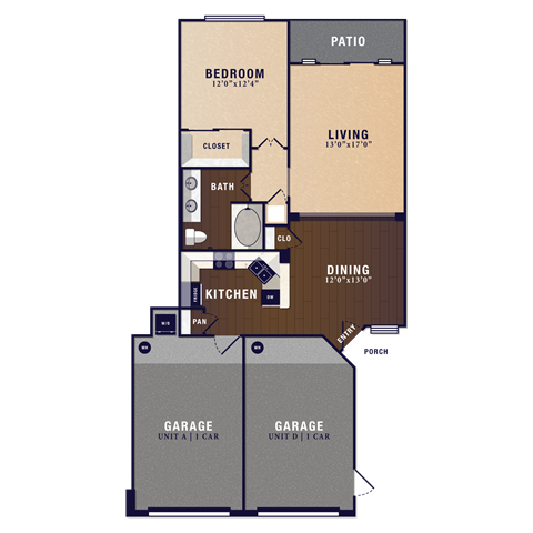 San montego A1 floor plan houston tx