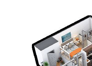 A3, 1 br, 1 ba