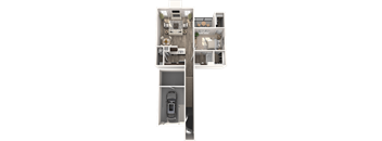 the residences at city center apartments floor plans