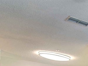 The Ascent at Windward apartments in Alpharetta Georgia photo of living room with ceiling fan