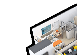 B1, 2 br, 2 ba