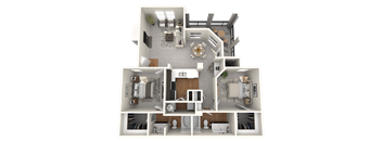 B2 - 997 Sq. Ft.