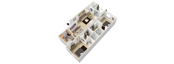 a floor plan of a house