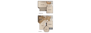 B3 Loft, 2 br, 2 ba, 1556 sq. ft.