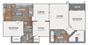 B5 Study, 2 br, 3 ba, 1787 sq. ft.