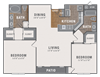 B7, 2 br, 2 ba, 1226 sq. ft.