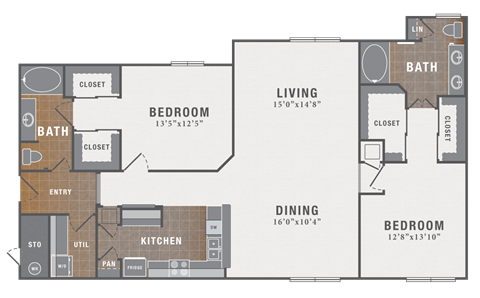B9, 2 br, 2 ba, 1479 sq. ft.