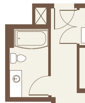 Floorplan-One Bedroom C5-3 Floorplan-One Bedroom C5-3