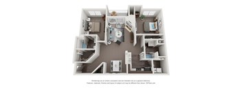 Classic 2 Bedroom 2 Bath