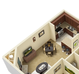 Cordova, 1 br, 1 ba