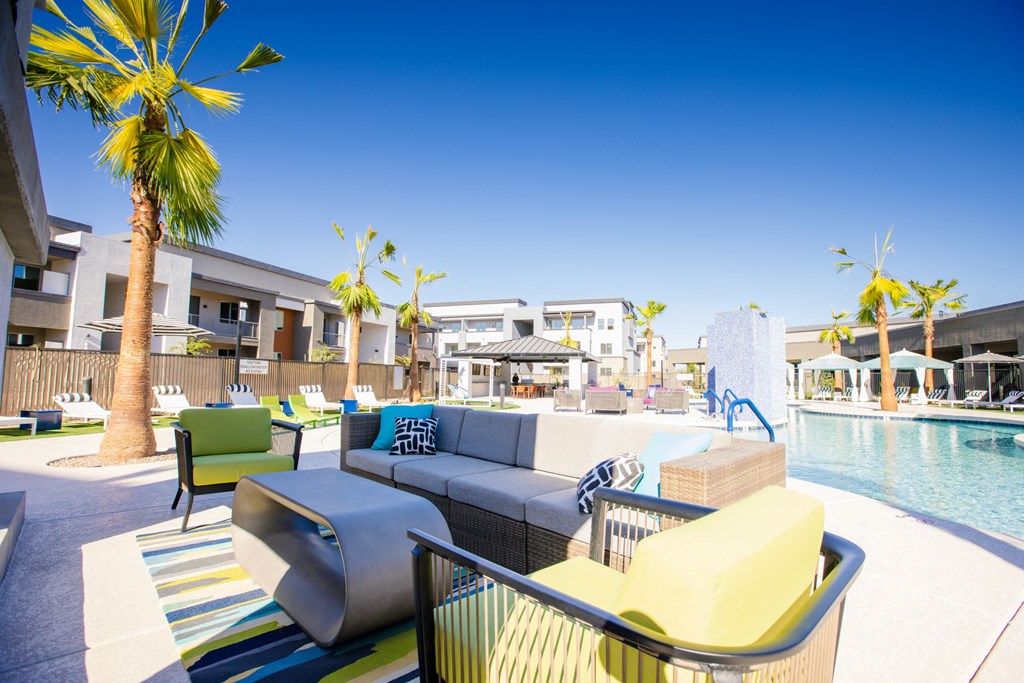 the pool area at the resort at longboat key club