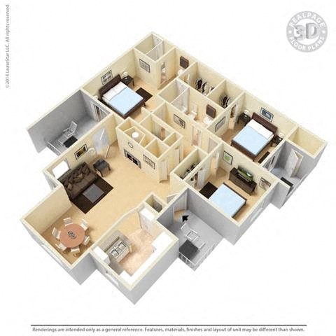 C1R 3/2 floorplan