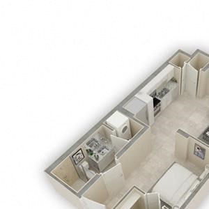 3d S1 Studio 1 bath floor plan