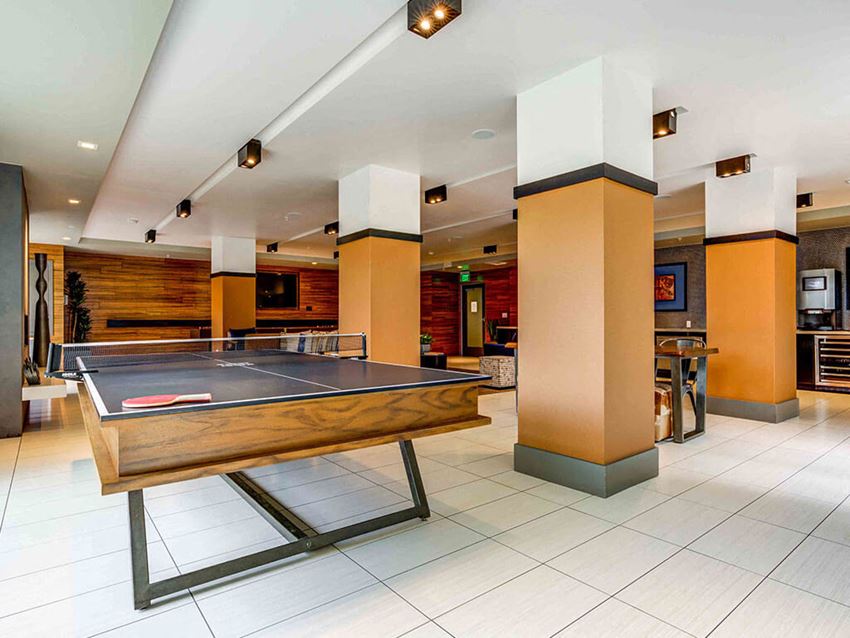 clubroom with ping pong table - Photo Gallery
