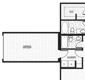 THE EGRET WITH GARAGE, 2 br, 2 ba, 1320 sq. ft.