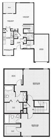 THE FALCON WITH GARAGE, 2 br, 2.5 ba, 1590 sq. ft.