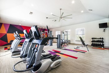 fitness center- cardio machines, weighted machines, free weights - Photo Gallery 14