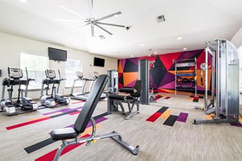 fitness center- cardio machines, weighted machines, free weights - Photo Gallery 17