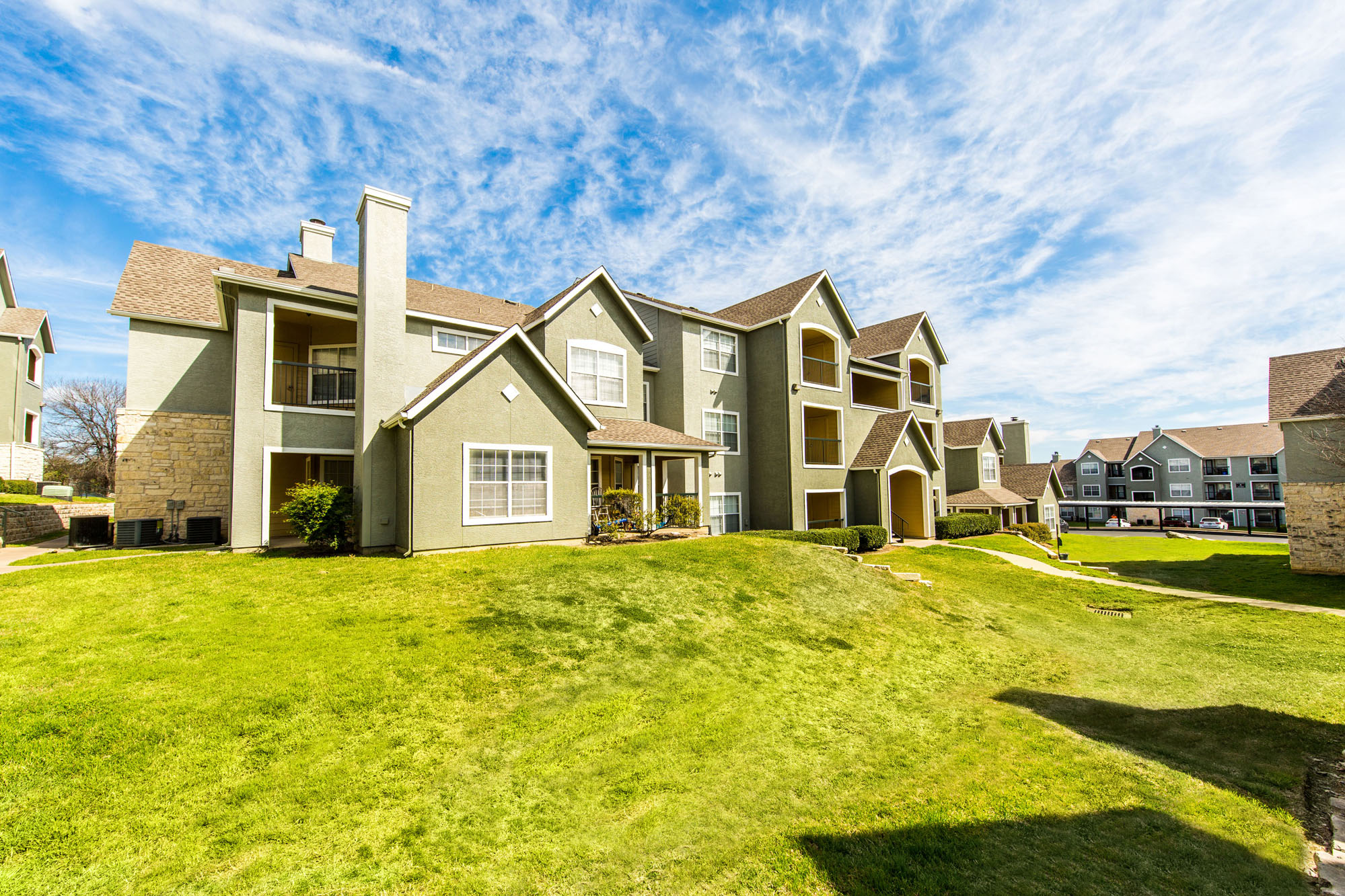 Plenty of green spaces