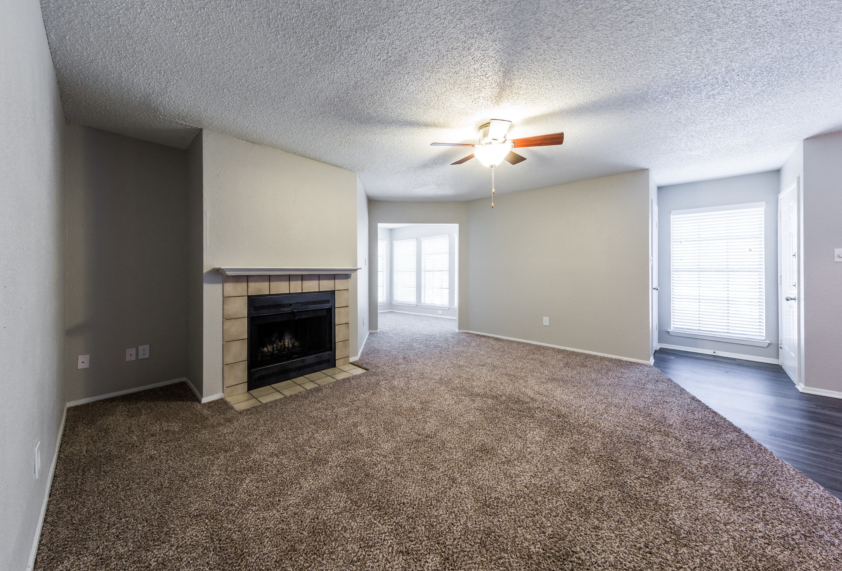 Wood-Burning Fireplace