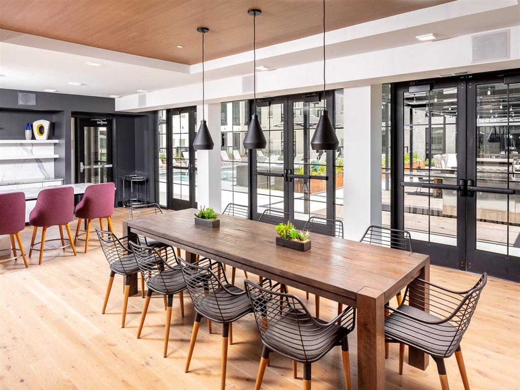 clubhouse seating area