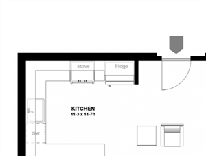 A4I, 1 br/ 1 ba