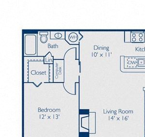 Holly, 2 br, 2 ba, 1182 sq. ft.