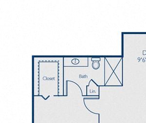 Laurel, 2 br, 2 ba, 1092 sq. ft.