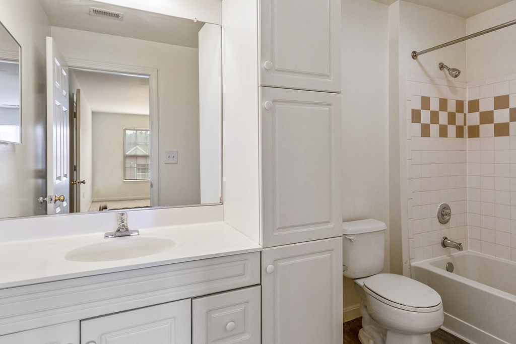 Orchards Apartments Marlborough ma apartment loft style apartments photo of bathroom with white cabinets and vanity and shower tub combo