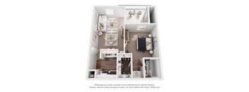 a 1 bedroom floor plan  summit  503 sq ft