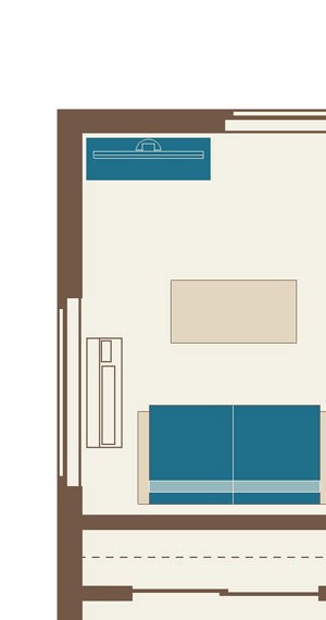 Floorplan-One Bedroom Loft B12 Floorplan-One Bedroom Loft B12